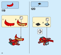 LEGO 76194 instructions page 44 – build guide
