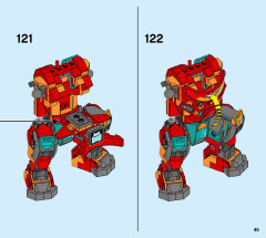 LEGO 76194 instructions page 45 – build guide