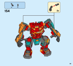 LEGO 76194 instructions page 59 – build guide