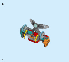 LEGO 76194 instructions page 76 – build guide