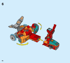 LEGO 76194 instructions page 78 – build guide