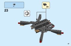 LEGO 76195 instructions page 47 – build guide