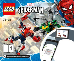 LEGO 76198 instructions page 1 – build guide