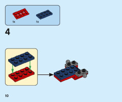 LEGO 76198 instructions page 10 – build guide