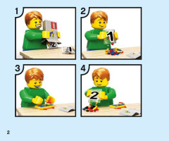 LEGO 76198 instructions page 2 – build guide
