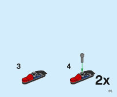 LEGO 76198 instructions page 35 – build guide