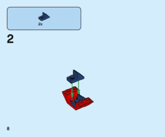 LEGO 76198 instructions page 8 – build guide