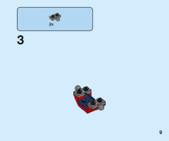 LEGO 76198 instructions page 9 – build guide