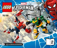 LEGO 76198 instructions page 1 – build guide