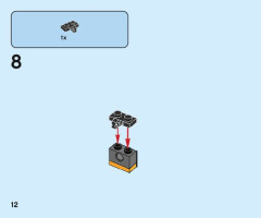 LEGO 76198 instructions page 12 – build guide