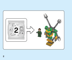 LEGO 76198 instructions page 2 – build guide