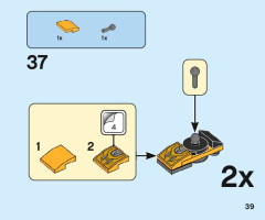LEGO 76198 instructions page 39 – build guide