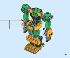 LEGO 76198 instructions page 43 – build guide