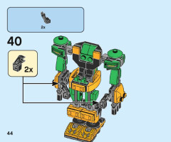 LEGO 76198 instructions page 44 – build guide