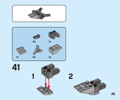 LEGO 76198 instructions page 45 – build guide