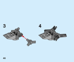 LEGO 76198 instructions page 46 – build guide