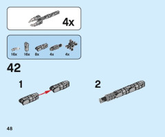 LEGO 76198 instructions page 48 – build guide