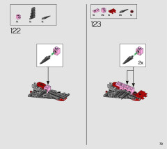 LEGO 76199 instructions page 73 – build guide