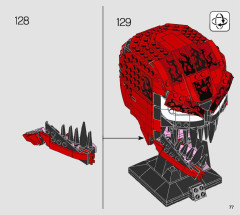 LEGO 76199 instructions page 77 – build guide