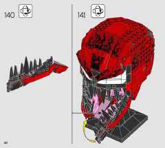 LEGO 76199 instructions page 84 – build guide