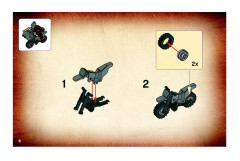 LEGO 7620 instructions page 6 – build guide