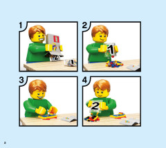 LEGO 76200 instructions page 2 – build guide