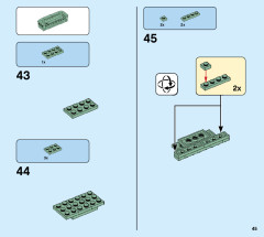 LEGO 76200 instructions page 45 – build guide
