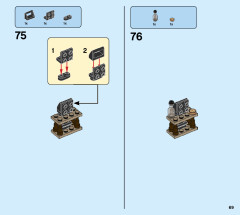 LEGO 76200 instructions page 69 – build guide