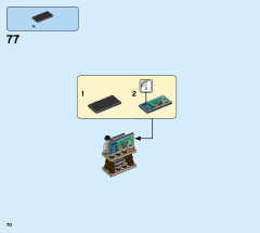LEGO 76200 instructions page 70 – build guide