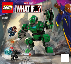 LEGO 76201 instructions page 1 – build guide