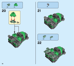 LEGO 76201 instructions page 14 – build guide