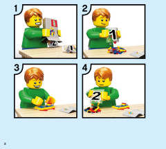 LEGO 76201 instructions page 2 – build guide