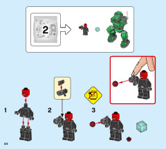 LEGO 76201 instructions page 24 – build guide