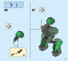 LEGO 76201 instructions page 45 – build guide