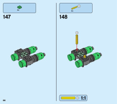 LEGO 76201 instructions page 66 – build guide
