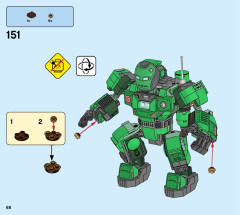 LEGO 76201 instructions page 68 – build guide