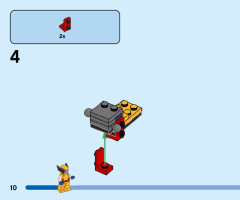 LEGO 76202 instructions page 10 – build guide