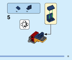 LEGO 76202 instructions page 11 – build guide