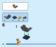 LEGO 76202 instructions page 12 – build guide