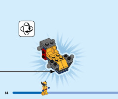 LEGO 76202 instructions page 14 – build guide