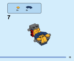 LEGO 76202 instructions page 15 – build guide