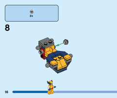 LEGO 76202 instructions page 16 – build guide