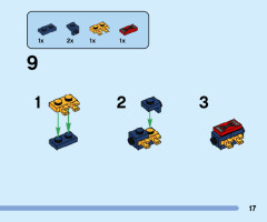 LEGO 76202 instructions page 17 – build guide