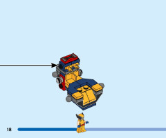 LEGO 76202 instructions page 18 – build guide