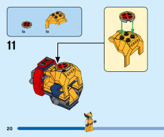 LEGO 76202 instructions page 20 – build guide