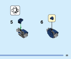 LEGO 76202 instructions page 25 – build guide