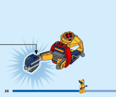 LEGO 76202 instructions page 26 – build guide