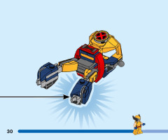 LEGO 76202 instructions page 30 – build guide