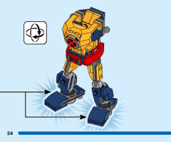 LEGO 76202 instructions page 34 – build guide