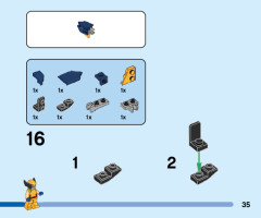 LEGO 76202 instructions page 35 – build guide